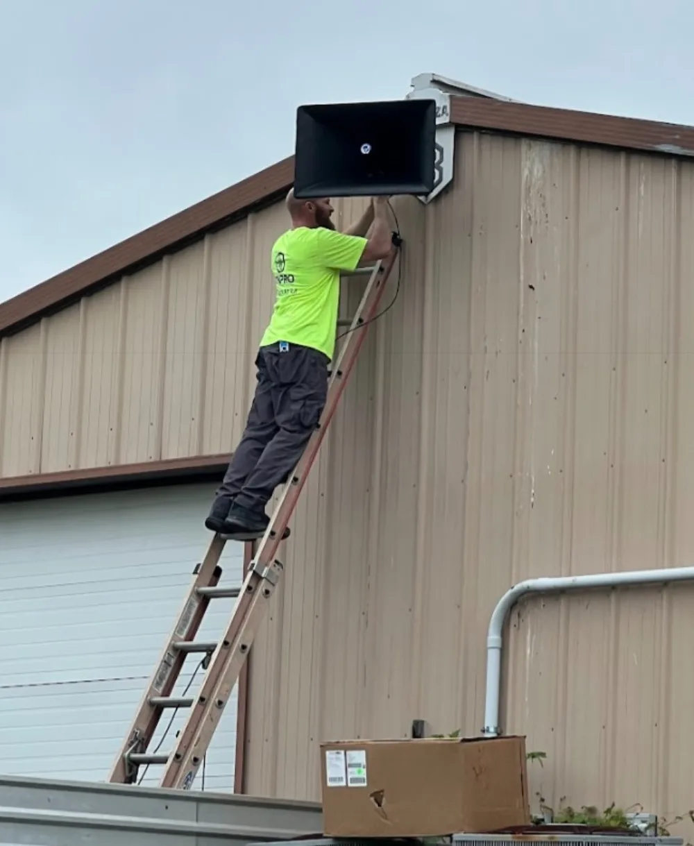 Public Address System, association archive photograph