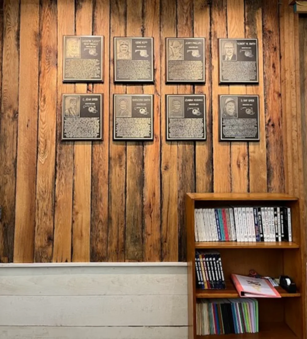 Hall Of Fame Wall & Trophy Counter, archive photograph 2