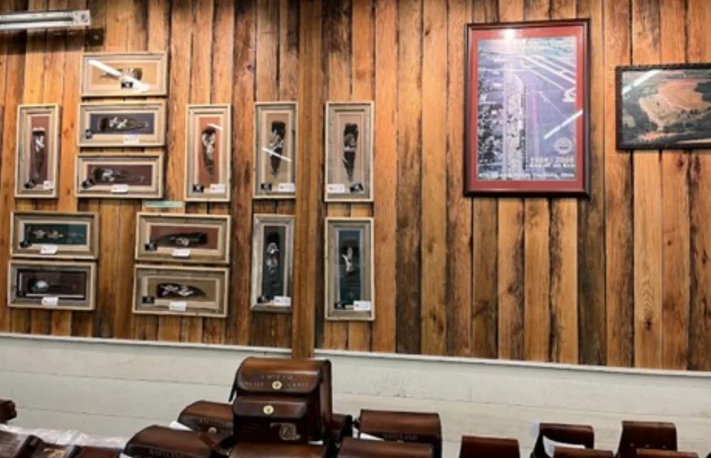 Hall Of Fame Wall & Trophy Counter, archive photograph 3