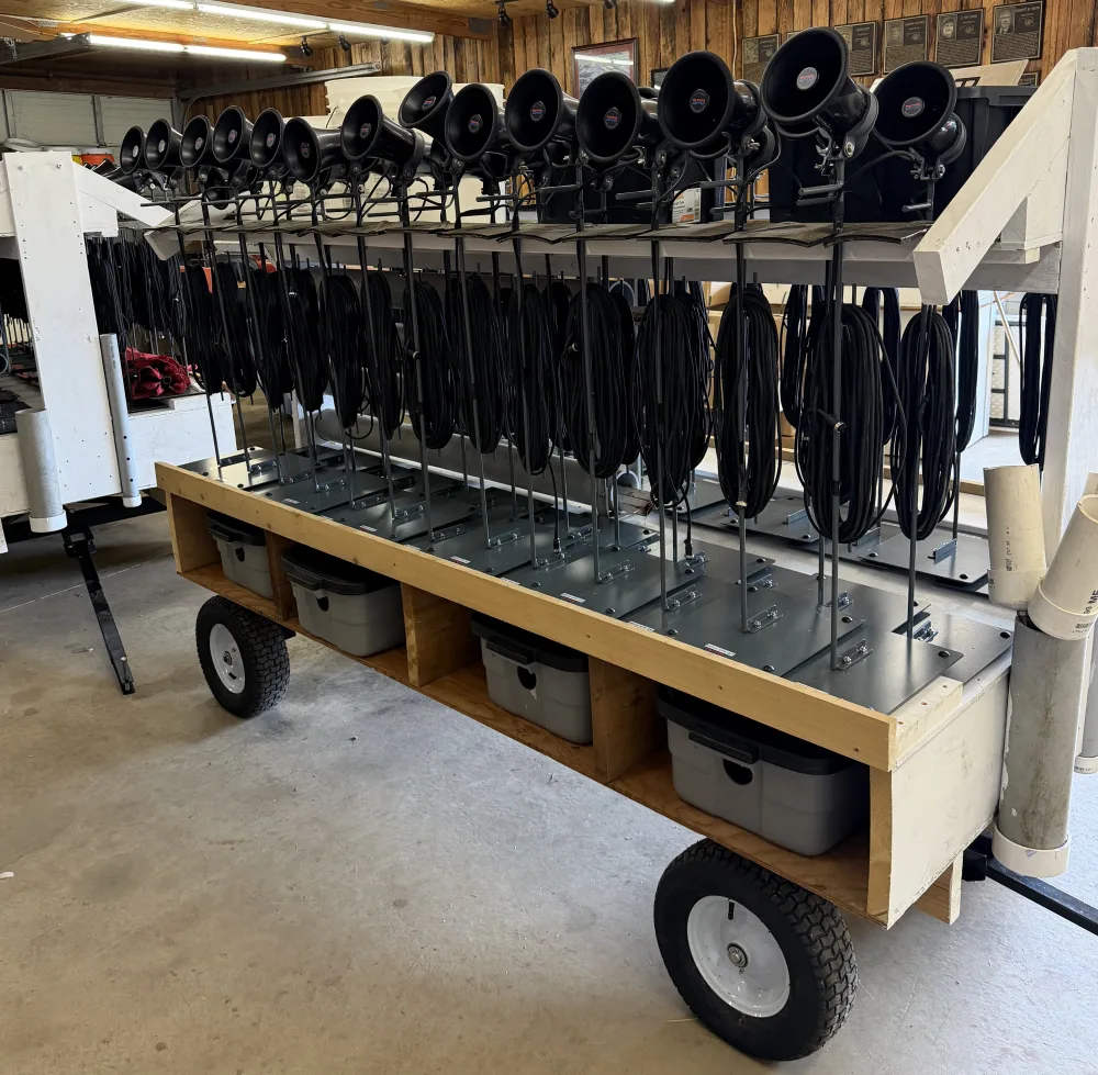 New Voice Calls And Wagons, association archive photograph