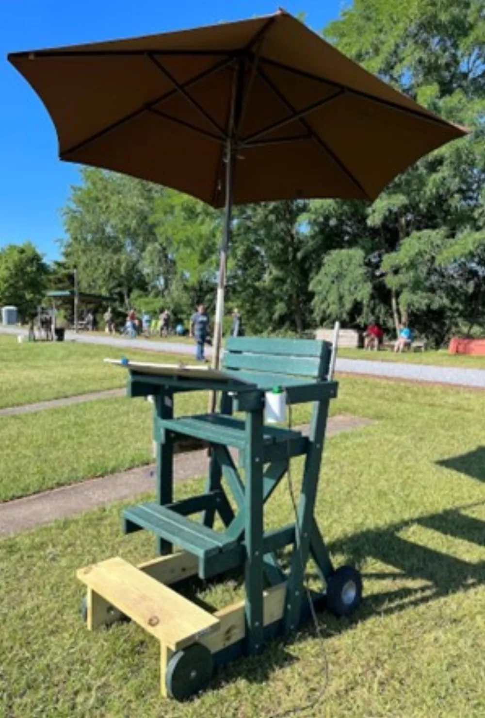 Scorer's Chairs, association archive photograph